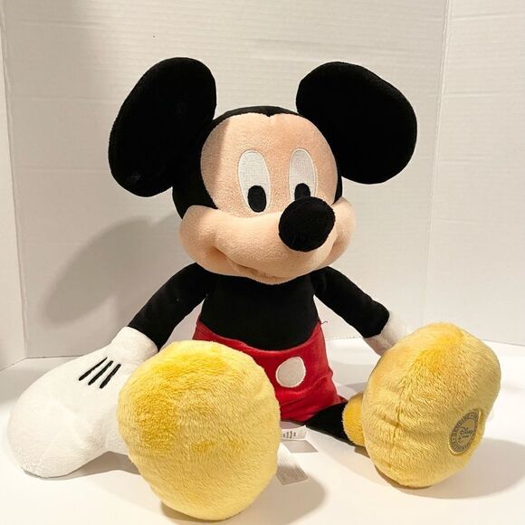 Walt Disney's Mickey Mouse Stuffed Plush Toy Disney Store Genuine Original Auth - Picture 2 of 6
